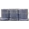 2Work 2-Ply Embossed Centrefeed Roll 50m Blue (Pack of 6) 2W10167