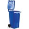 2Work Wheelie Bin 240 Litre Blue