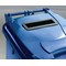 2Work Wheelie Bin Waste Slot Lid 140 Litre Blue