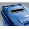 2Work Wheelie Bin Waste Slot Lid 240 Litre Blue