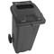 2Work Wheelie Bin Waste Slot Lid 240 Litre Grey