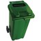 2Work Wheelie Bin Waste Slot Lid 360 Litre Green