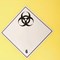 2Work Wheelie Bin Clinical Waste 240 Litre Lockable Yellow