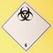 2Work Wheelie Bin Clinical Waste 360 Litre 2 Wheel Lock Yellow