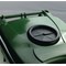2Work Wheelie Bin 240 Litre with Bottle Bank and Lock Green