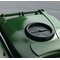 2Work Wheelie Bin 360 Litre with Bottle Bank and Lock Green