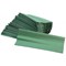 2Work 1-Ply I-Fold Hand Towels, Green, Pack of 3600