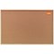Nobo Classic Noticeboard, Cork, Natural Oak Finish, W1200xH900mm