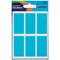 Avery Coloured Labels, 25 x 50mm, Blue, 32-224, 10 x 36 Labels