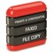 Trodat 3-in-1 Stamp Stack Secretary - "Private & Confidential", "Faxed" & "File"