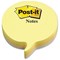 Post-it Speech Bubble Notes, Yellow & Grey, 225 Notes