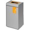 Durable Durasort Plastic Recycables Collector, 55 Litres, Grey/Yellow