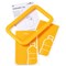 Durable Durasort Plastic Recycables Collector, 55 Litres, Grey/Yellow