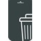 Durable Durasort General Waste Recycables Collector, 55 Litres, Grey/Black
