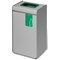 Durable Durasort Glass Recycables Collector, 55 Litres, Grey/Green