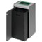 Durable Durasort Glass Recycables Collector, 55 Litres, Grey/Green
