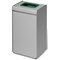 Durable Durasort Glass Recycables Collector, 55 Litres, Grey/Green