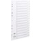 Concord Index Dividers, 1-15, A4, White