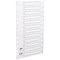 Concord Index Dividers, 1-12, A4, White
