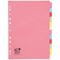 5 Star Subject Dividers, 12-Part, A4, Assorted