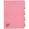 5 Star Subject Dividers, 20-Part, A4, Assorted