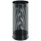 Durable Metal Umbrella Stand, 28.5 Litre, Round, Black