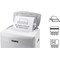 Dahle Shredmatic PS90 Document Shredder, Cross-Cut, 23 Litre