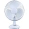 5 Star Desk Fan, Oscillating, 12 Inch, White