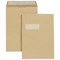 Basildon Bond C4 Pocket Envelopes / Window / Manilla / Peel & Seal / 90gsm / Pack of 250