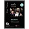 5 Star Black Photo Frame - Back Loading - Clear Front - A3