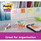 Post-it Super Sticky Notes, 76 x 76mm, Carnival, Pack of 6 x 90