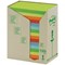 Post-it Recycled Notes Tower Pack, 76x127mm, Pastel Rainbow, Pack of 16