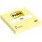 Post-it Canary Yellow Notes, 76x76mm, Pack of 12 x 100 Notes