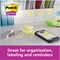 Post-it Super Sticky Recycled Notes, 76 x 76mm, Yellow, Pack of 12 x 70 Notes