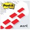 Post-it Index Flags, 25 x 43mm, Red, Pack of 12(600 Flags in total)