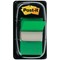 Post-it Index Flags, 25 x 43mm, Green, Pack of 12(600 Flags in total)