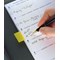Post-it Index Flags, 25 x 43mm, Yellow, Pack of 12(600 Flags in total)