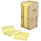 Post-it Note Recycled Tower Pack, 76 x 76mm, Yellow, Pack of 16 x 100 Notes