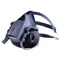 3M 7523L Half Mask and Filter Kit, Grey & Blue