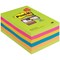 Post-it Super Sticky Notes, 101x152mm, Bright Rainbow, Pack 6 x 90 Notes