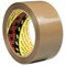 Scotch Packaging Tape, Low Noise, 50mmx66m, Buff, Pack of 6