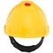 3M Ventilated Safety Helmet with Uvicator Sensor Disc, Yellow