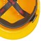 3M Ventilated Safety Helmet with Uvicator Sensor Disc, Yellow