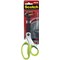 Scotch Titanium Scissors, Ambidextrous, Comfort Handles, 200mm, Green