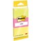 Post-it Notes, 38 x 51mm, Neon Assorted, Pack of 3 x 100 Notes