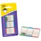 Post-it Strong Index Tabs , 25 x 38mm, Assorted, Pack of 66(33 of each colour)