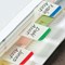 Post-it Strong Index Tabs , 25 x 38mm, Assorted, Pack of 66(33 of each colour)