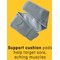 3M Futuro Comfort Stabilizing Back Support, Small-Medium 73.6-99.1cm, Grey