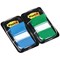 Post-it Index Tabs Dispenser with Blue and Green Tabs, 25 x 43mm, Pack of 2(100 Flags in total)
