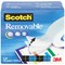 Scotch Removable Magic Tape, 19mm x 33m